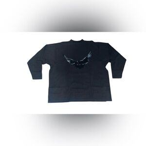 Yeezy Gap Engineered by Balenciaga Dove Longsleeve Tee Men's Size XL Black